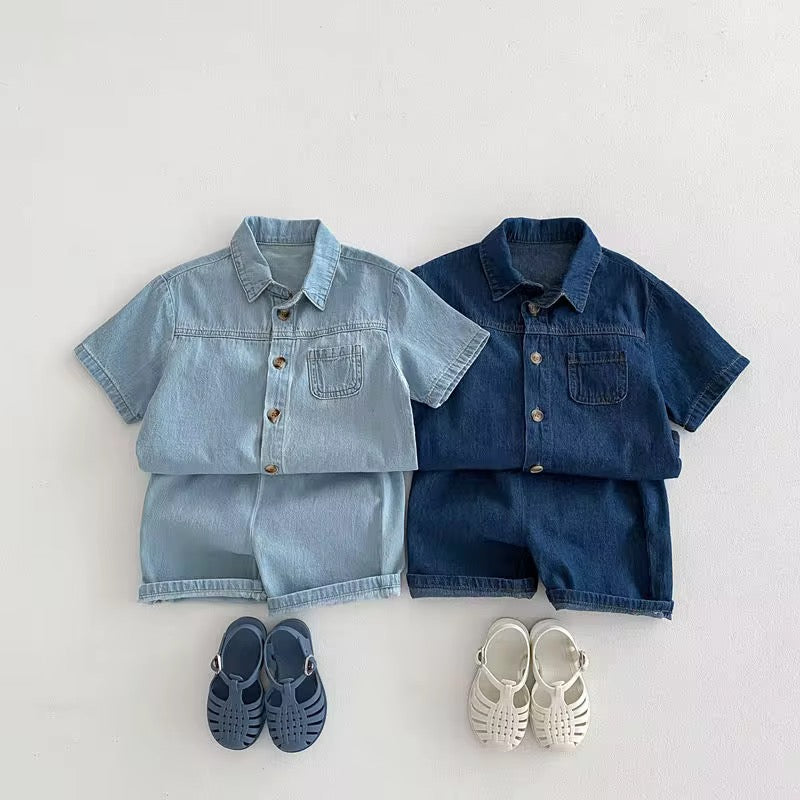 Baby Blues Denim Set