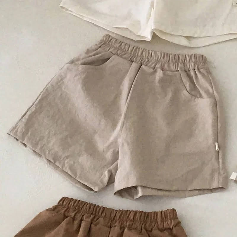 Linen shorts