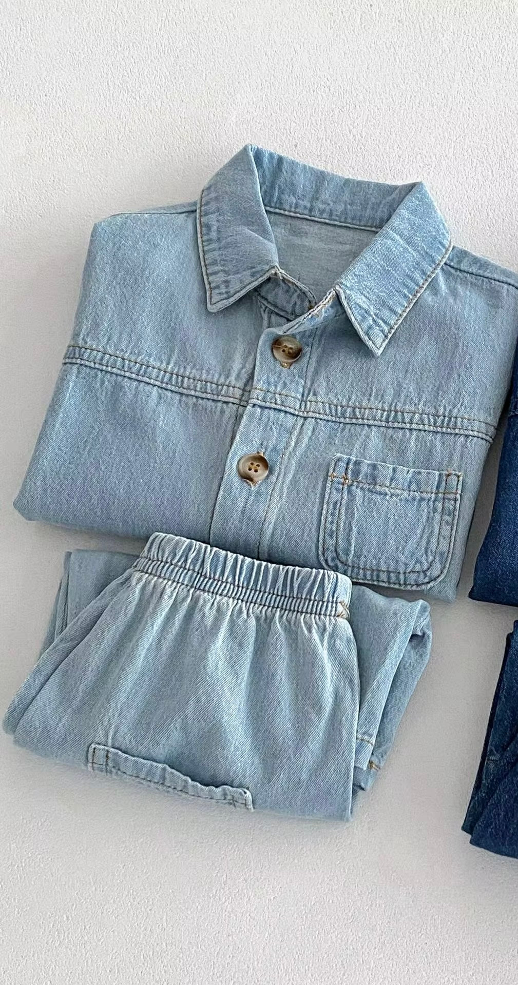 Baby Blues Denim Set
