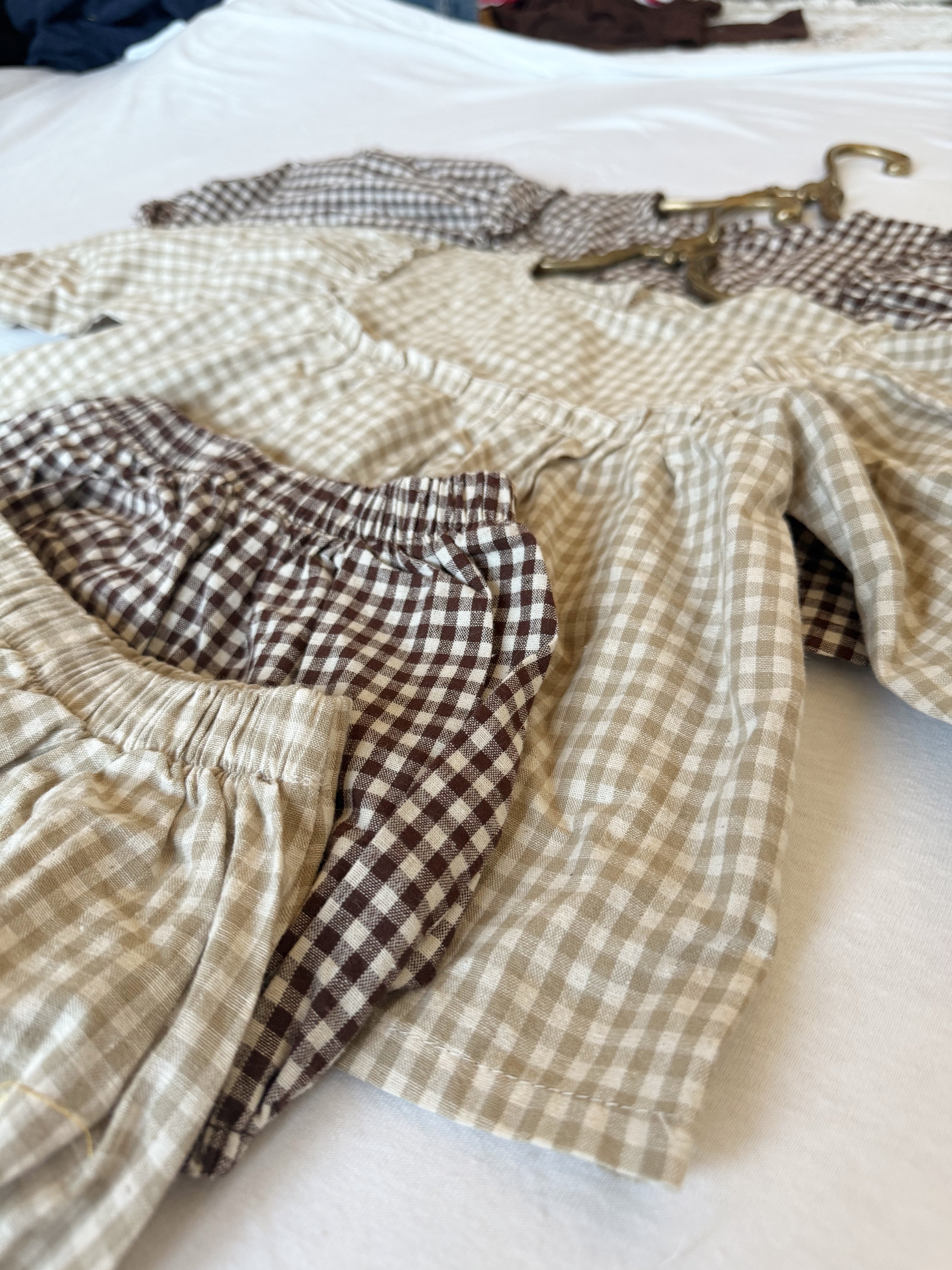 Greta Gingham Set
