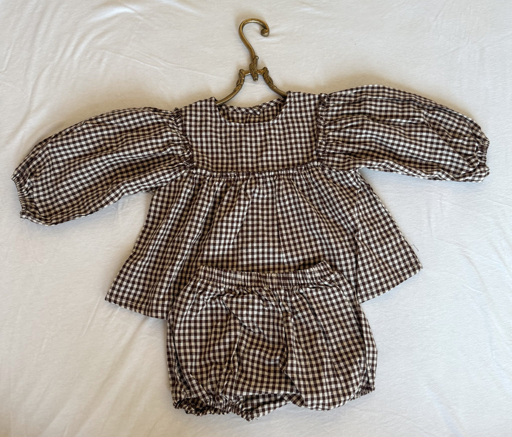 Greta Gingham Set